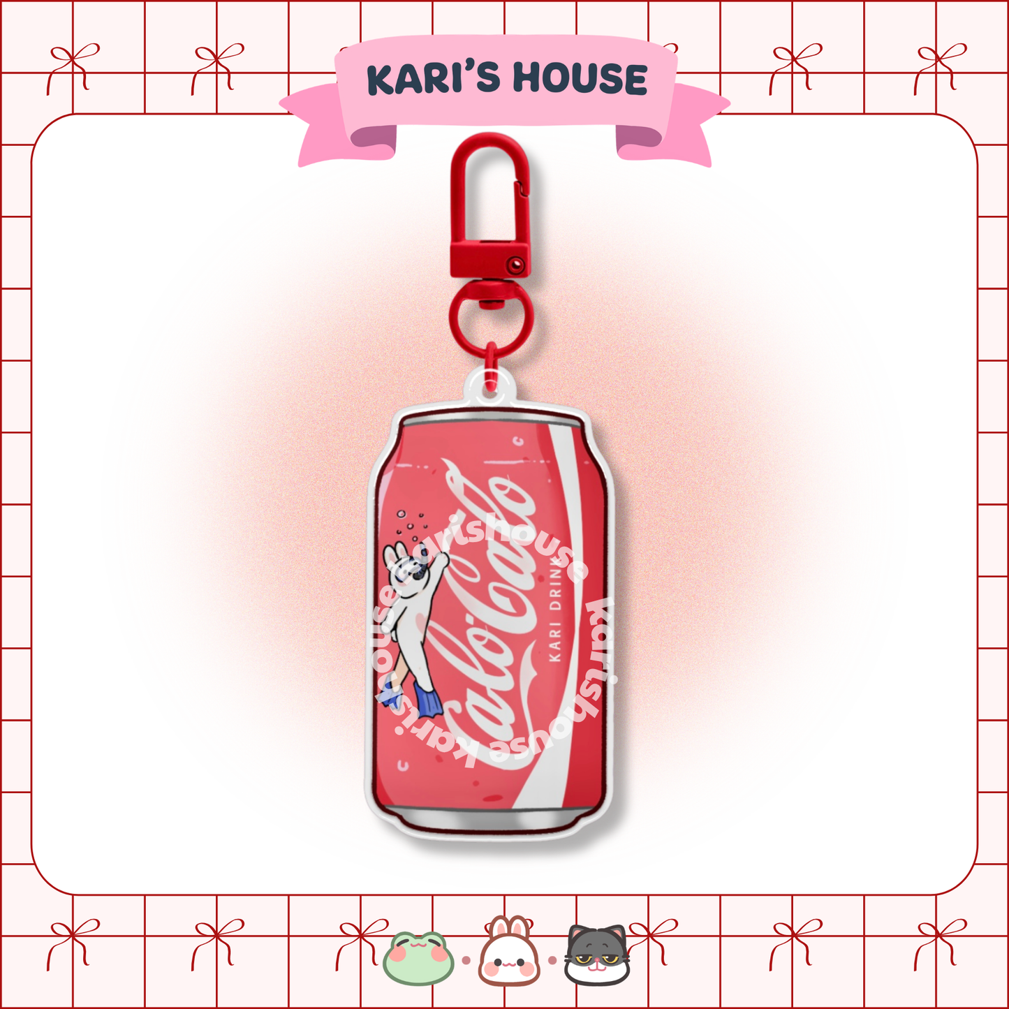 Calo Calo Acrylic Epoxy Keychain
