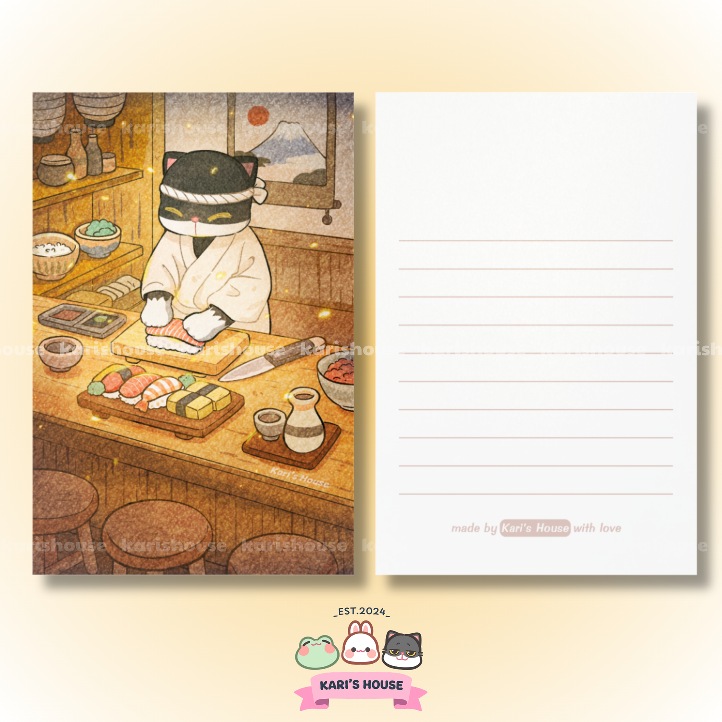 Omakase Postcard