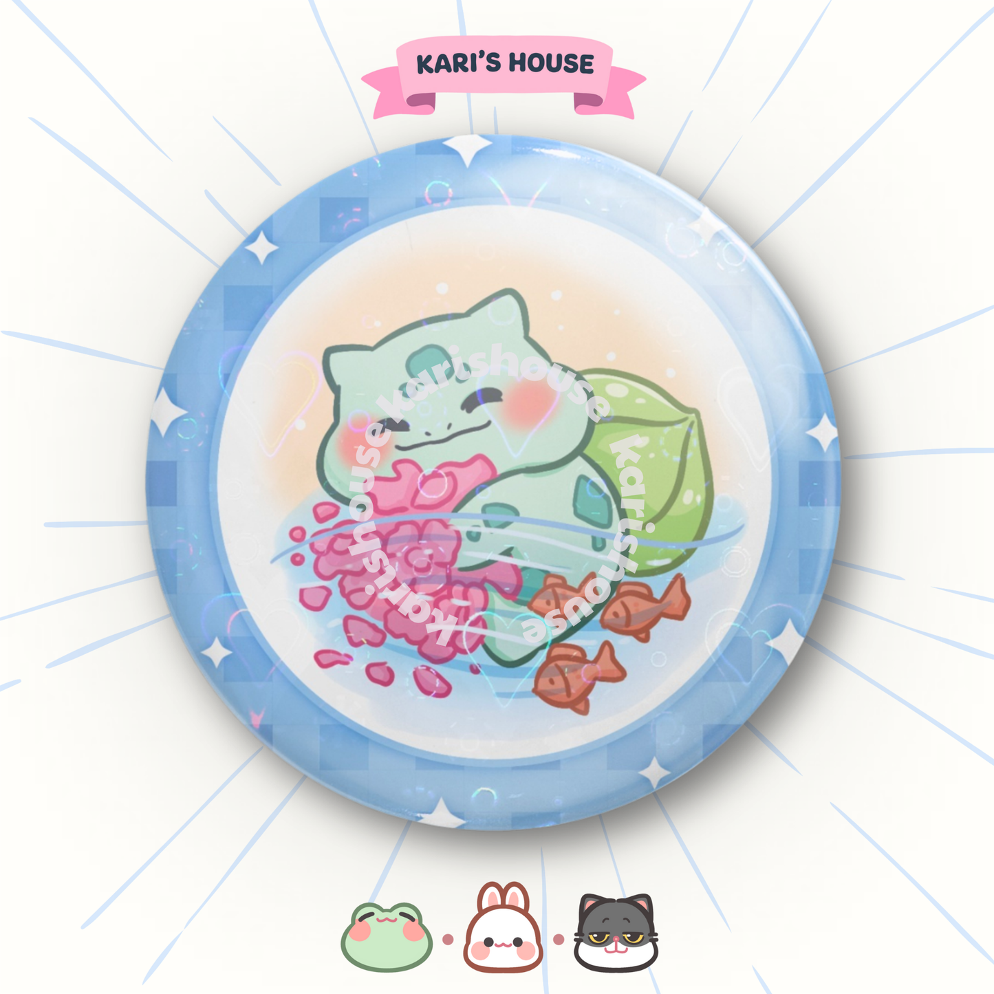 Bulbasaur Badge/Button Pin