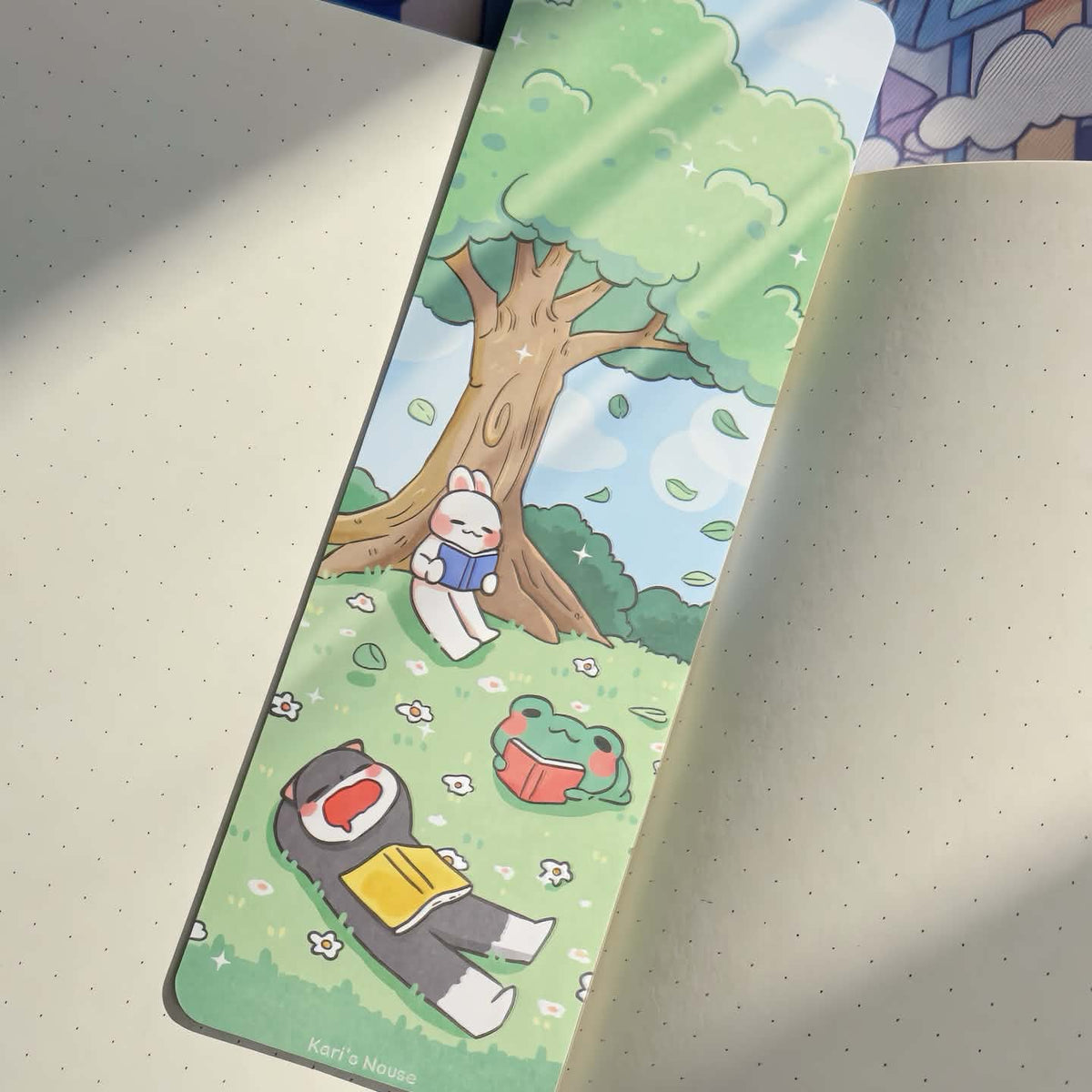 Chill Reading Paper Bookmark