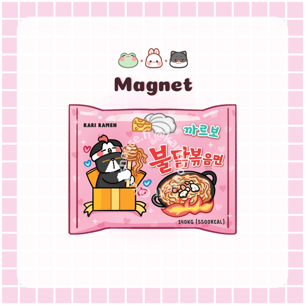 Spicy Noodle Fridge Magnet