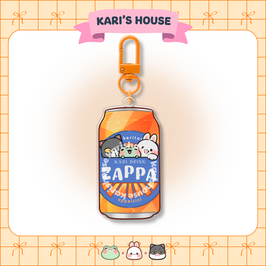 Zappa Acrylic Epoxy Keychain