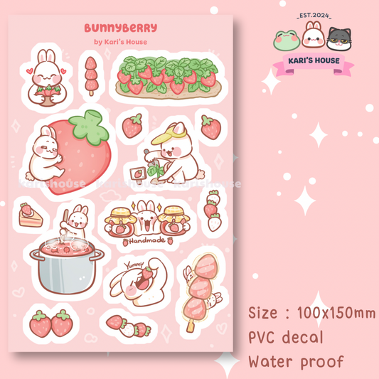 Bunnyberry Sticker Sheet
