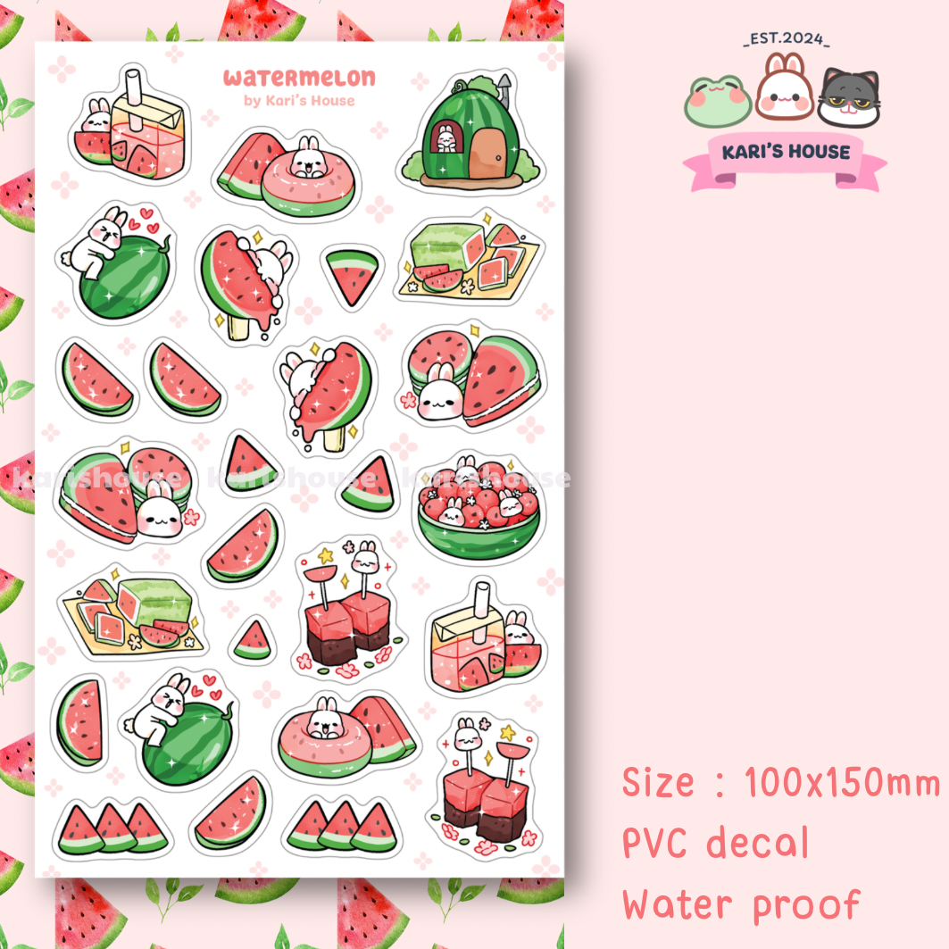 Watermelon Sticker Sheet