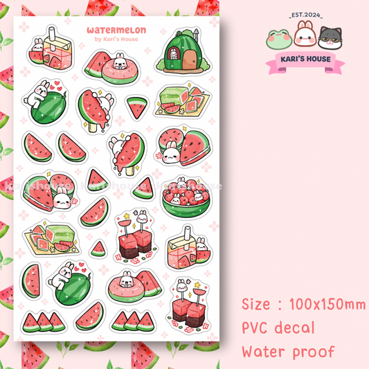 Watermelon Sticker Sheet