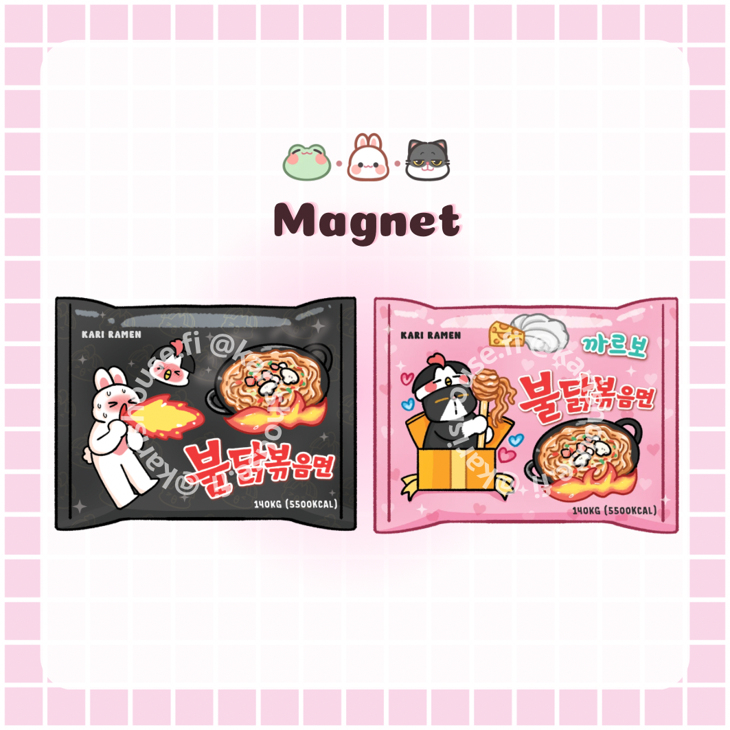Spicy Noodle Fridge Magnet