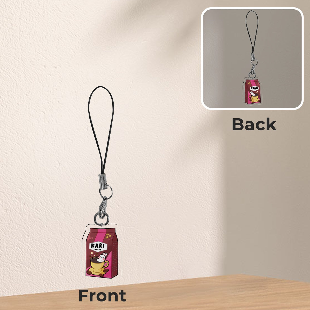 Kari Mokka Phone Charm