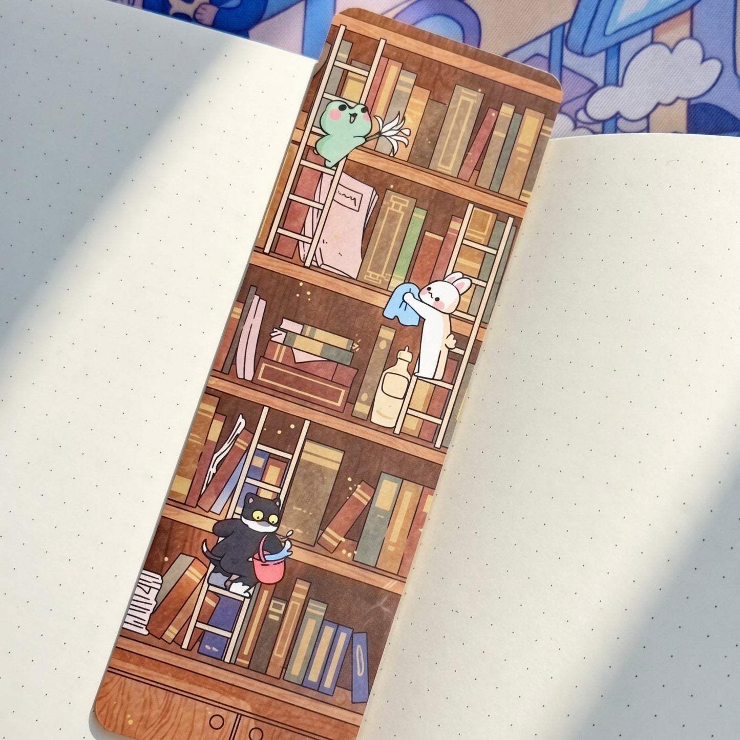 Library Paper Bookmark