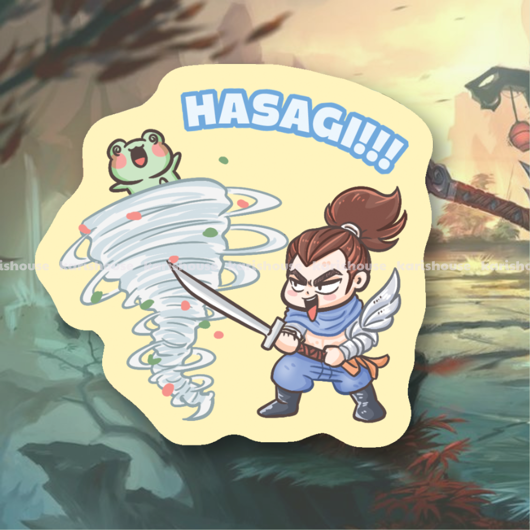 Legend Of League Sticker Die Cut