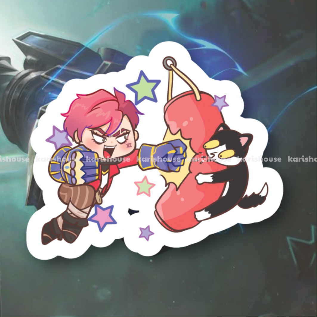 Legend Of League Sticker Die Cut