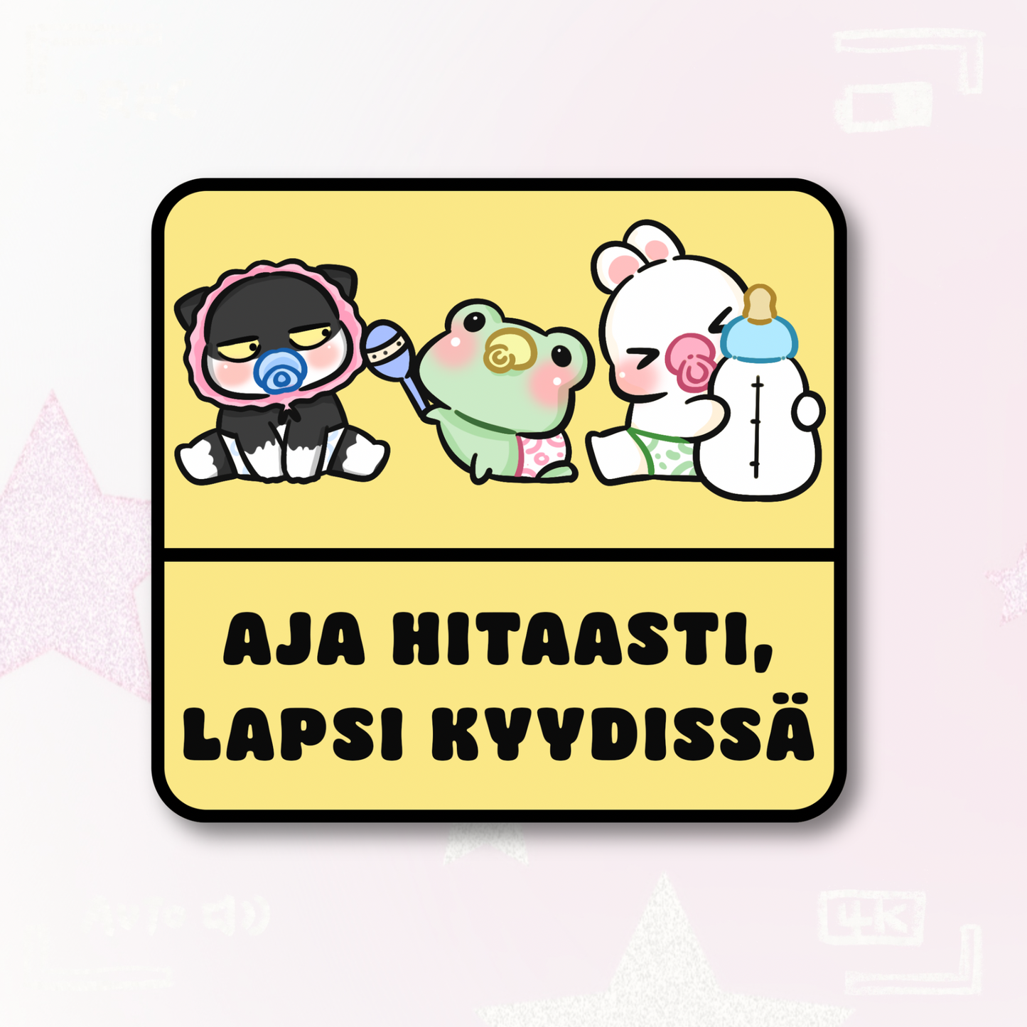 Baby In Car - Car Sticker