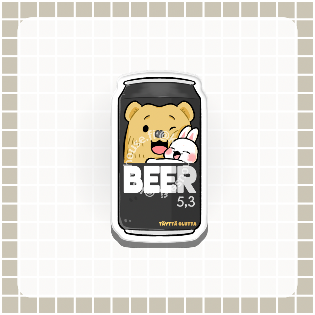 Drinks Expoxy Fridge Magnet