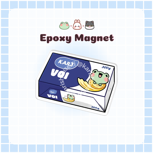 Voi Expoxy Fridge Magnet