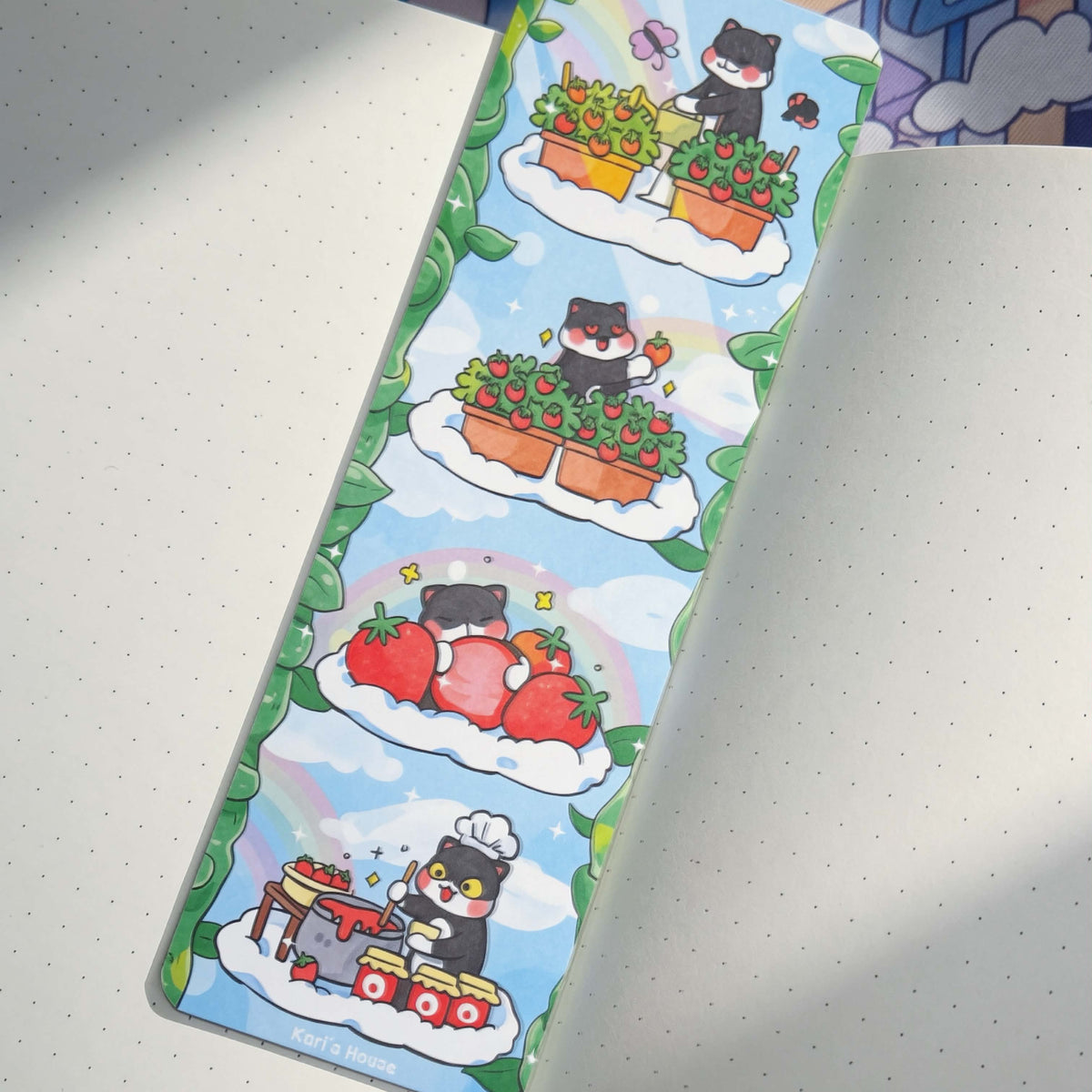 Sky Garden Paper Bookmark