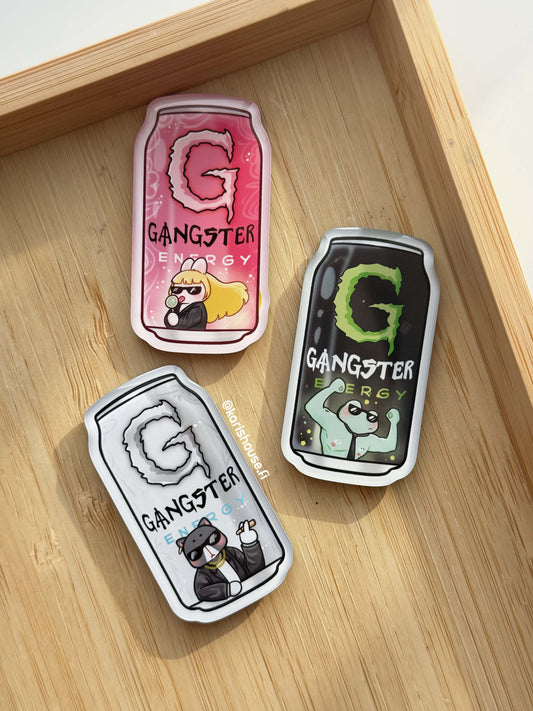 Gangster Drink Fridge Magnet